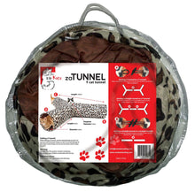 Load image into Gallery viewer, zaKatz - zaTunnel 3 Way Y Cat Crinkle Tunnel
