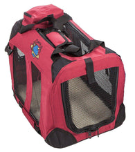 Load image into Gallery viewer, Cosmic Pets - Collapsible Pet Carrier Medium - https://cobaltpets.myshopify.com/admin/products?selectedView=allBlack or Blue or Pink or Maroon
