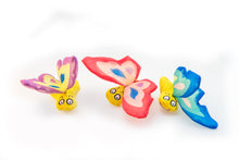 Load image into Gallery viewer, Ducky World - Butterfly Catnip Toy - Purple or Red or Blue
