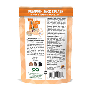 Weruva - Pumpkin Jack Splash for Cats, 85g Food Pouch - Singles or 12's