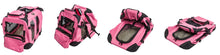 Load image into Gallery viewer, Cosmic Pets - Collapsible Pet Carrier Large - Black or Blue
