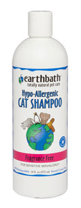 earthbath - Hypo-Allergenic Cat Shampoo, Fragrance Free - 472ml