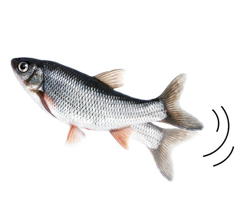 zaFish Touch Activated Interactive Flopping Mackerel Fish Cat Toy