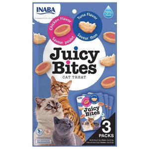 Juicy Bites - Cat Treat, Tuna & Chicken - 3 Pack