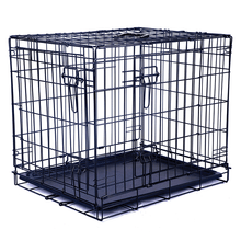 Load image into Gallery viewer, M-Pets - Voyager Wire Crate 2 Doors, Black - Medium or Large
