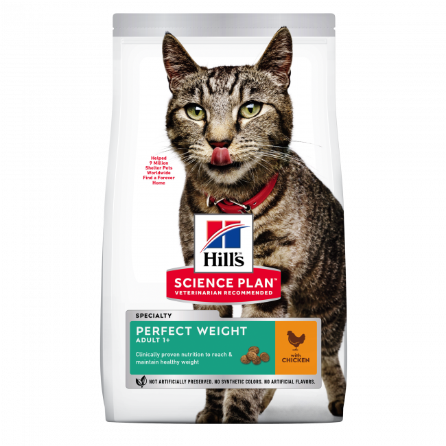 Hill's Science Plan™ Adult Perfect Weight Dry Cat Food with Chicken