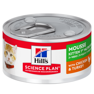 Hill's Science Plan™ Kitten Food - Chicken and Turkey Mousse