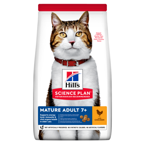 Hill's Science Plan™ Mature Adult Dry Cat Food with Chicken
